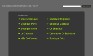 Cadeauxetmerveilles.com thumbnail
