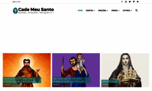 Cademeusanto.com.br thumbnail