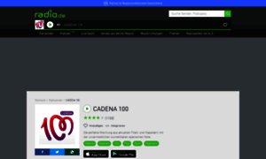 Cadena100.radio.de thumbnail
