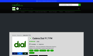 Cadenadial.radio.de thumbnail