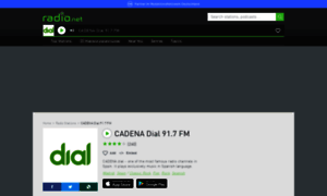 Cadenadial.radio.net thumbnail