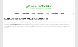 Cadenasdewhatsapp.org thumbnail