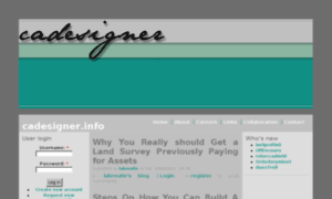 Cadesigner.info thumbnail