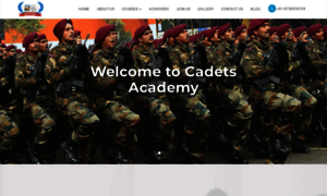 Cadetsacademy.in thumbnail