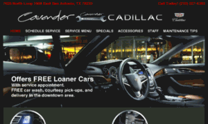 Cadillac.cavenderservice.com thumbnail