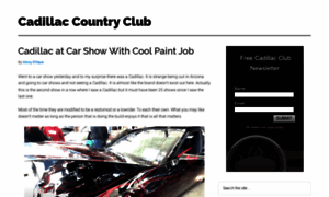 Cadillaccountryclub.com thumbnail