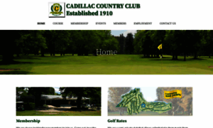 Cadillaccountryclub.org thumbnail