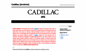 Cadillacmag.wordpress.com thumbnail