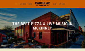 Cadillacpizzapub.com thumbnail