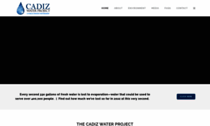 Cadizwaterproject.com thumbnail