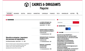Cadresetdirigeants-magazine.com thumbnail