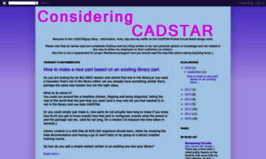 Cadstar.blogspot.com thumbnail