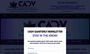 Cadv-voc.org thumbnail