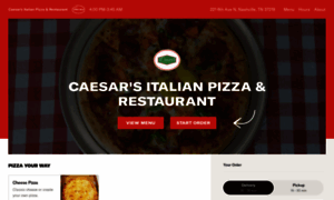 Caesarsitalianmenu.com thumbnail