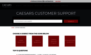 Caesarsrewards.custhelp.com thumbnail
