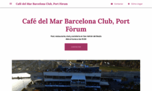 Cafe-del-mar-barcelona-club-port-forum.business.site thumbnail