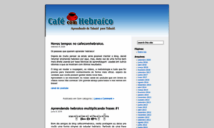 Cafecomhebraico.wordpress.com thumbnail