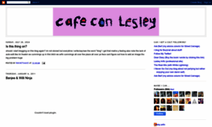 Cafeconlesley.blogspot.com thumbnail