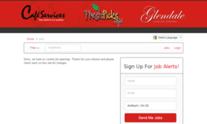 Cafeservices.applicantpro.com thumbnail