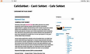 Cafesohbetnet.blogspot.com thumbnail