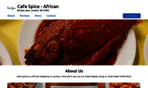 Cafespicepeckham.co.uk thumbnail