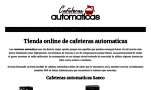 Cafeterasautomaticas.com thumbnail