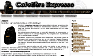 Cafetiere-expresso.net thumbnail