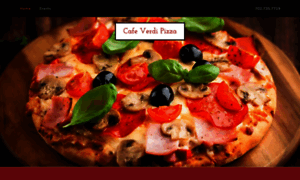 Cafeverdipizza.com thumbnail