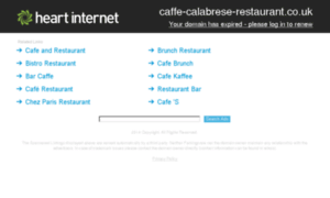 Caffe-calabrese-restaurant.co.uk thumbnail