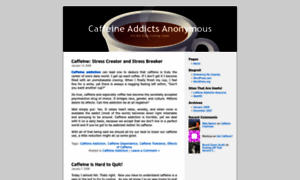 Caffeineaddictsanonymous.wordpress.com thumbnail