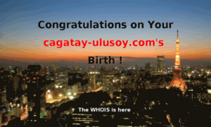 Cagatay-ulusoy.com thumbnail