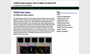 Cagedguitarsystem.net thumbnail