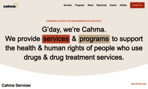 Cahma.org.au thumbnail
