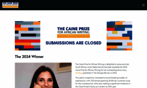 Caineprize.com thumbnail