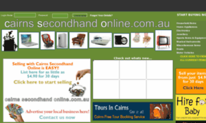 Cairnssecondhandonline.com.au thumbnail