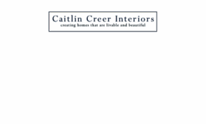 Caitlincreerinteriors.com thumbnail