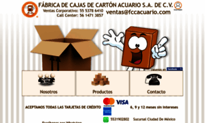 Cajasdecartonacuario.com thumbnail