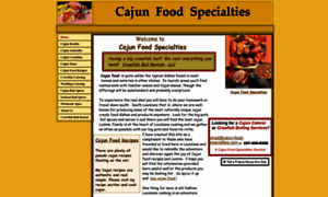 Cajun-food-specialties.com thumbnail