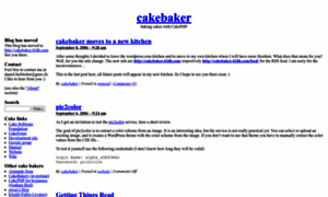 Cakebaker.wordpress.com thumbnail