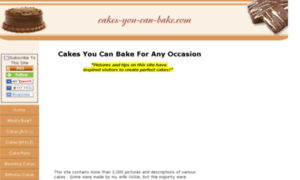 Cakes-you-can-bake.com thumbnail