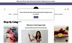 Caketoppersindia.com thumbnail