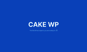 Cakewp.com thumbnail