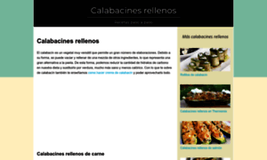 Calabacinesrellenos.com.es thumbnail