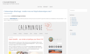 Calamonique.wordpress.com thumbnail