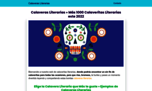 Calaverasliterarias.org thumbnail