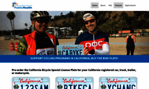 Calbikeplate.com thumbnail