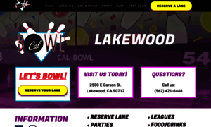 Calbowl.com thumbnail