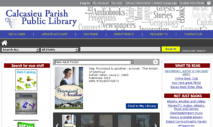 Calcasieulibrary.sirsi.net thumbnail