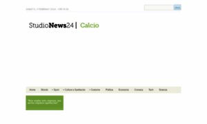 Calcio.studionews24.com thumbnail