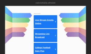 Calcioitalia.stream thumbnail